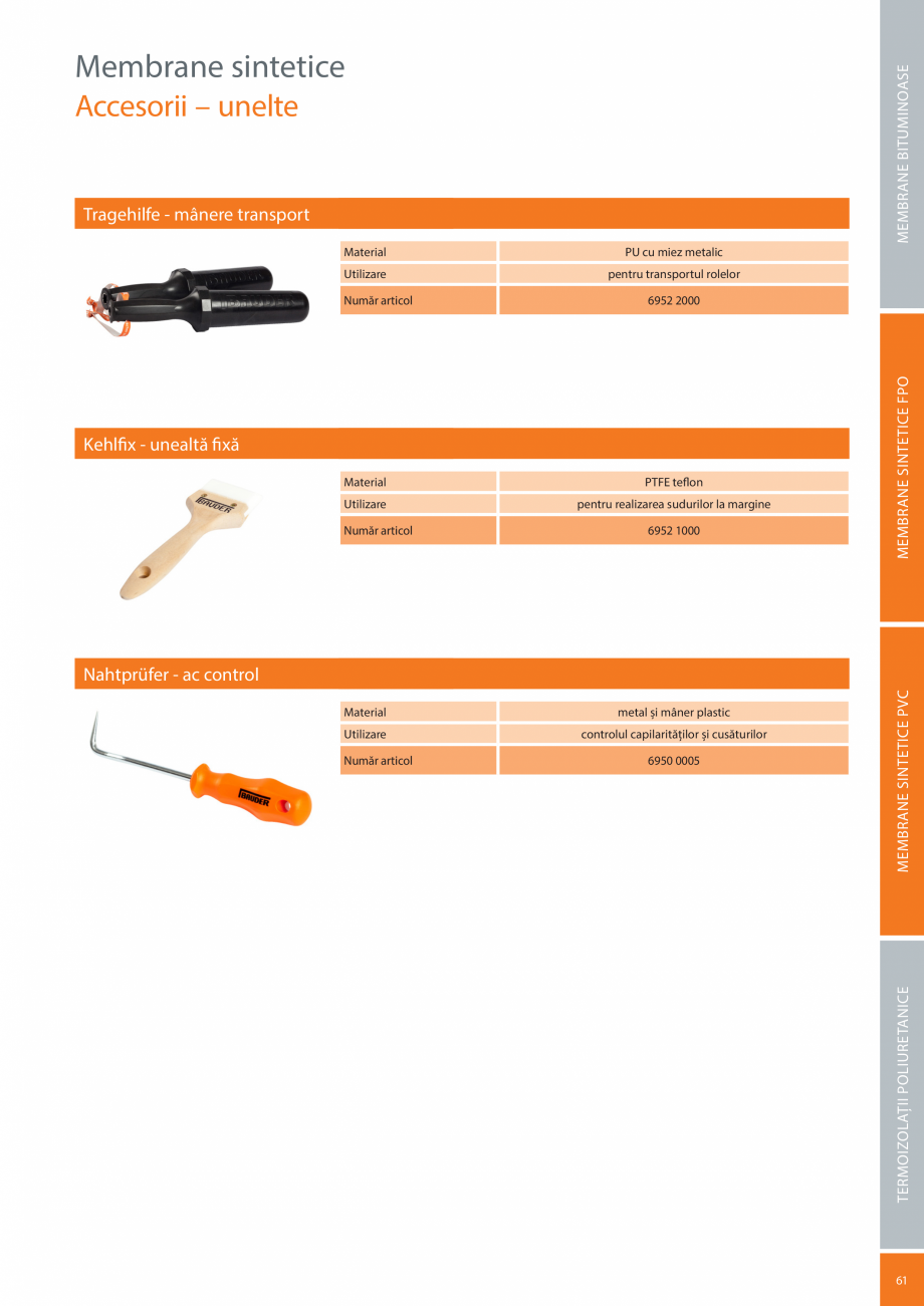 Pagina 61-Sisteme acoperis terasa BAUDER Catalog, brosura Romana cu aer fierbinte

Prindere

min. 4 buc., nu...