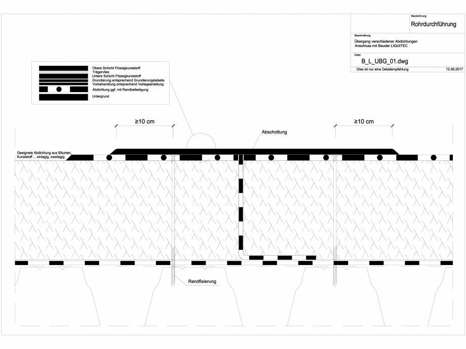 Pagina 1-CAD-DWG Bauder_ - Terasa - plastic lichid - Detaliu - Sigilare - B_L_UBG-01 BAUDER Detaliu de montaj...