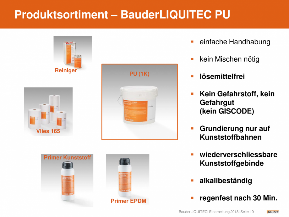 Pagina 19-Hidroizolatie pentru acoperis cu membrana lichida din material plastic BAUDER Catalog, brosura...
