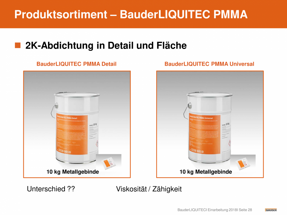 Pagina 28-Hidroizolatie pentru acoperis cu membrana lichida din material plastic BAUDER Catalog, brosura...