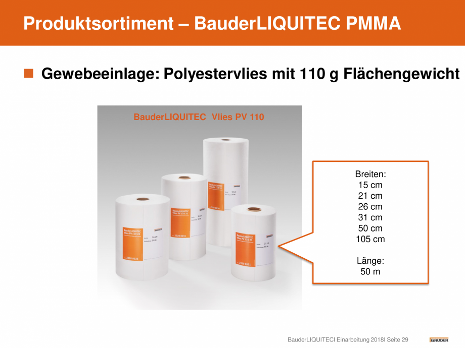 Pagina 29-Hidroizolatie pentru acoperis cu membrana lichida din material plastic BAUDER Catalog, brosura...
