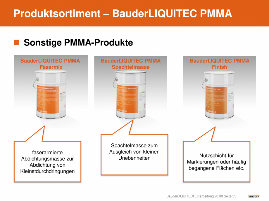 Pagina 35-Hidroizolatie pentru acoperis cu membrana lichida din material plastic BAUDER Catalog, brosura...