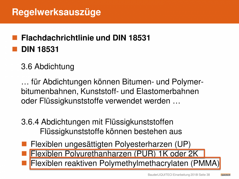 Pagina 38-Hidroizolatie pentru acoperis cu membrana lichida din material plastic BAUDER Catalog, brosura...
