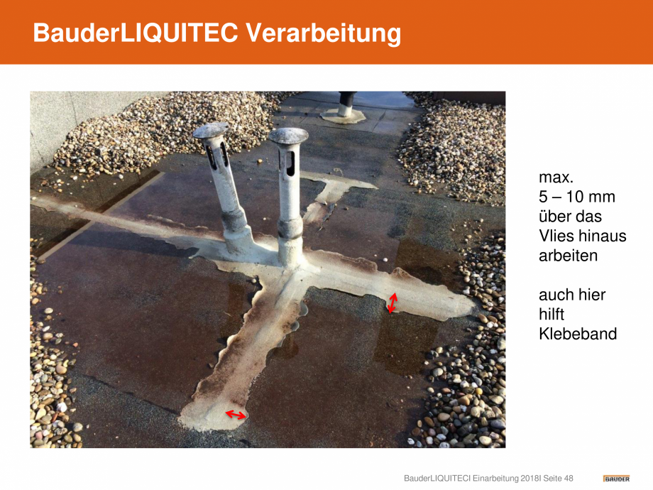 Pagina 48-Hidroizolatie pentru acoperis cu membrana lichida din material plastic BAUDER Catalog, brosura...