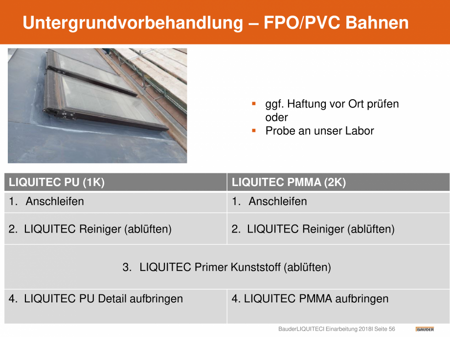 Pagina 56-Hidroizolatie pentru acoperis cu membrana lichida din material plastic BAUDER Catalog, brosura...
