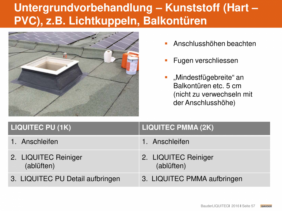 Pagina 57-Hidroizolatie pentru acoperis cu membrana lichida din material plastic BAUDER Catalog, brosura...