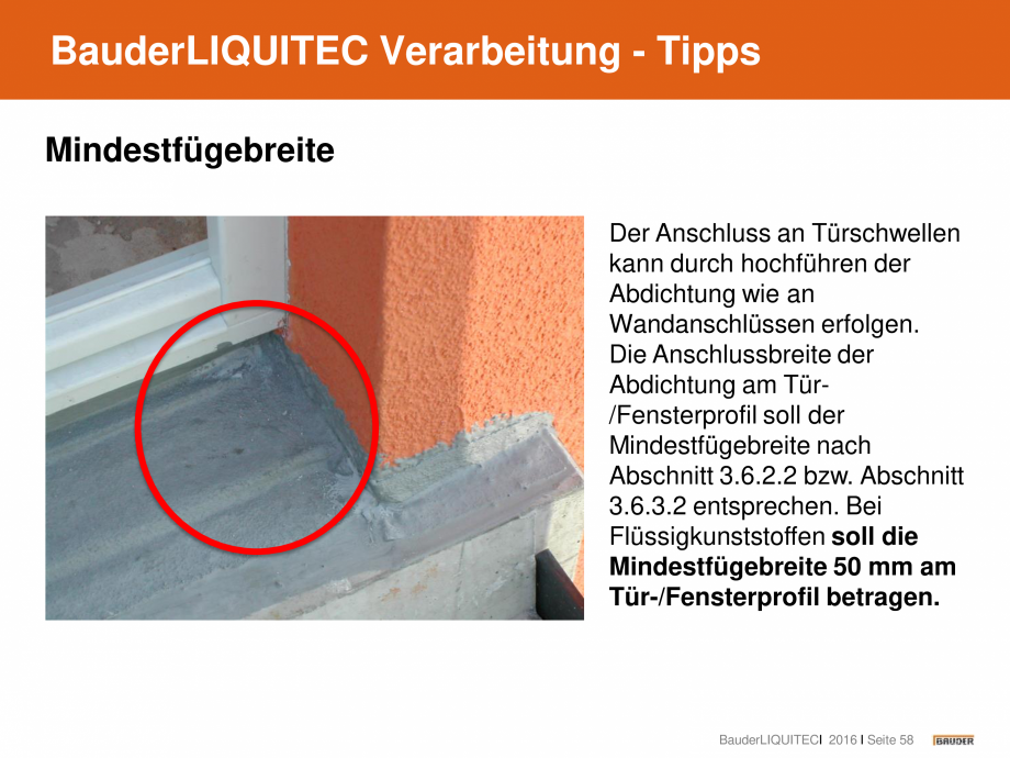 Pagina 58-Hidroizolatie pentru acoperis cu membrana lichida din material plastic BAUDER Catalog, brosura...