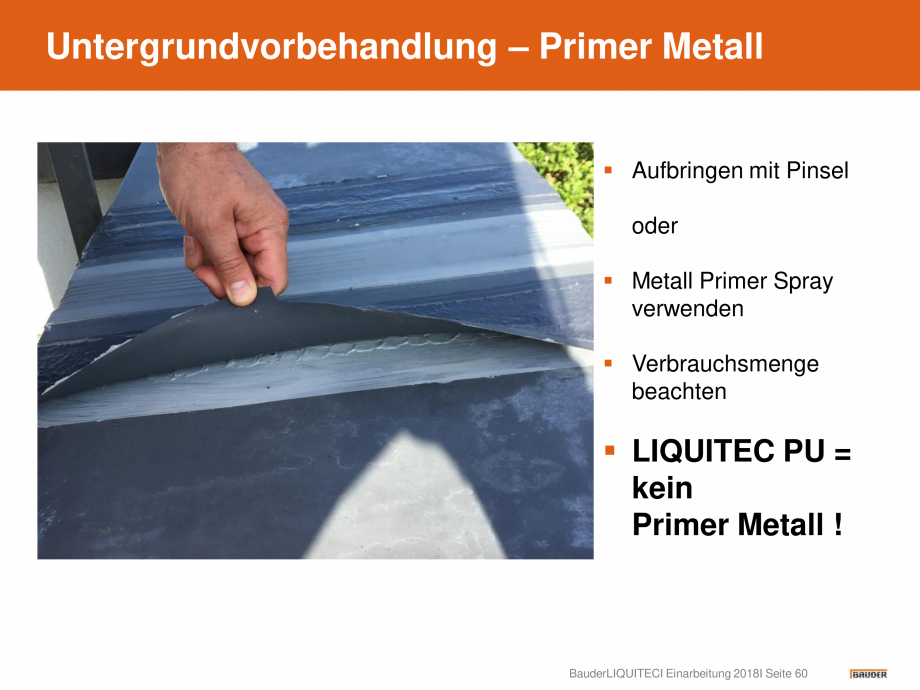 Pagina 60-Hidroizolatie pentru acoperis cu membrana lichida din material plastic BAUDER Catalog, brosura...