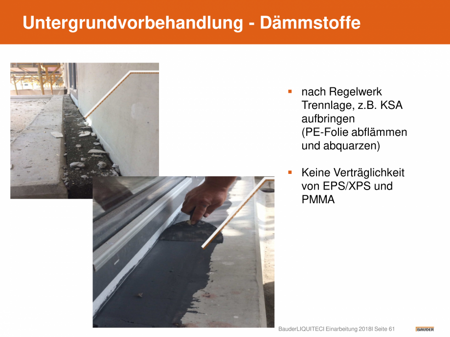 Pagina 61-Hidroizolatie pentru acoperis cu membrana lichida din material plastic BAUDER Catalog, brosura...