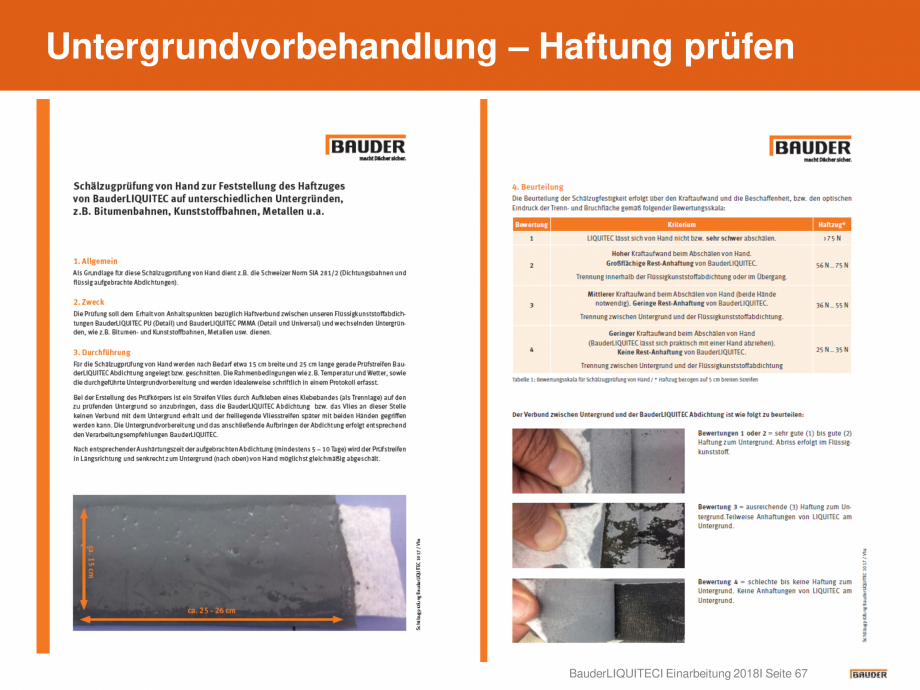 Pagina 67-Hidroizolatie pentru acoperis cu membrana lichida din material plastic BAUDER Catalog, brosura...