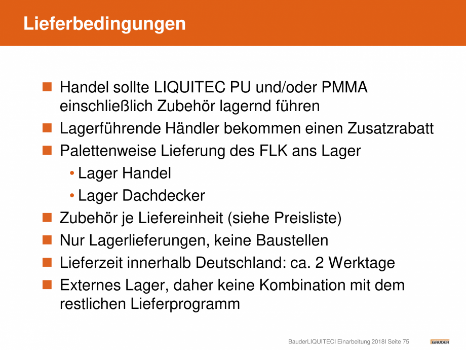 Pagina 75-Hidroizolatie pentru acoperis cu membrana lichida din material plastic BAUDER Catalog, brosura...