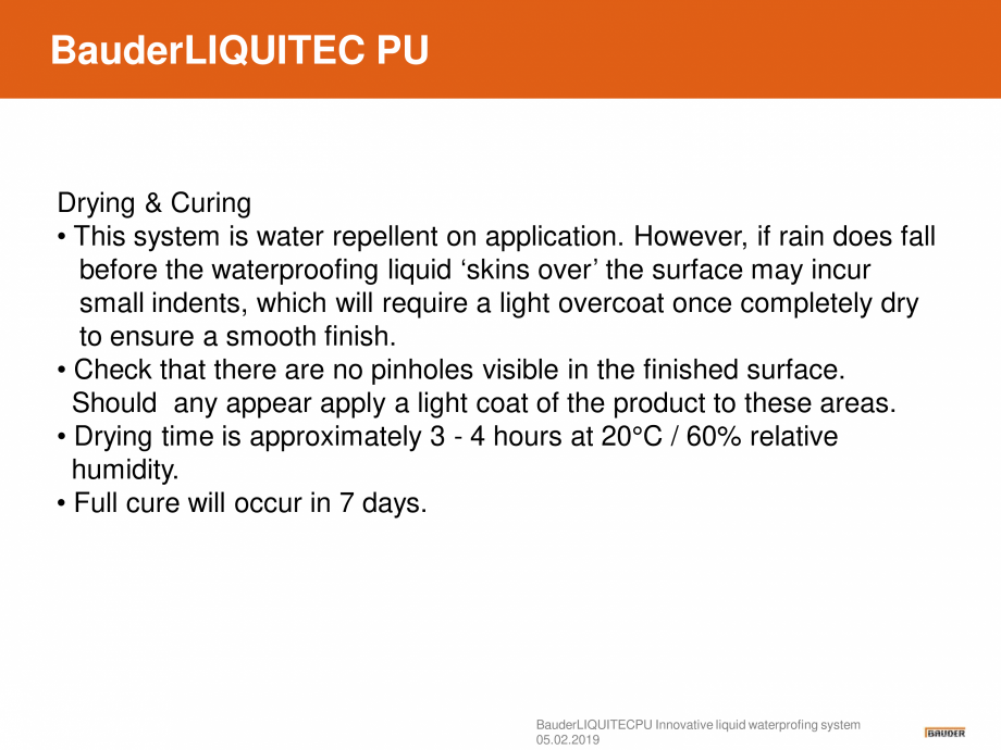 Pagina 12-Sistem de hidroizolatie cu membrana lichida din material plastic - Prezentare generala BAUDER...