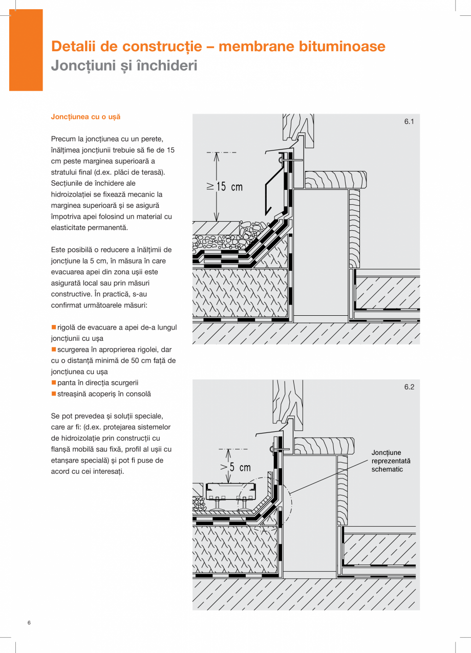 Pagina 6-CAD-PDF Detalii constructie membrane bituminoase BAUDER Detaliu de montaj 