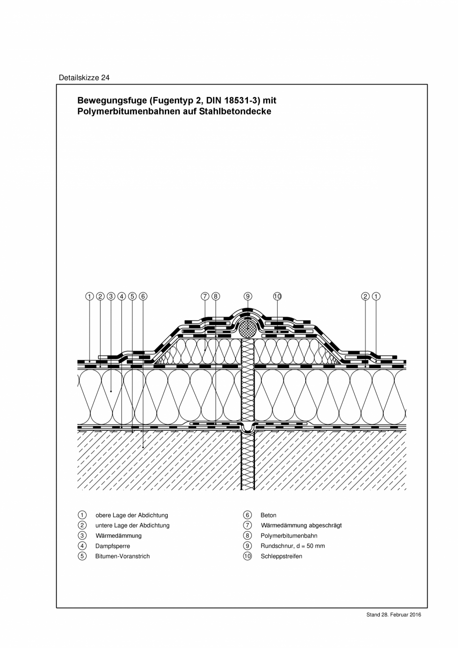 Pagina 1-CAD-PDF Reguli tehnice - ABC membrane bituminoase - TR_2017_ DS24-A4 BAUDER Detaliu de montaj 