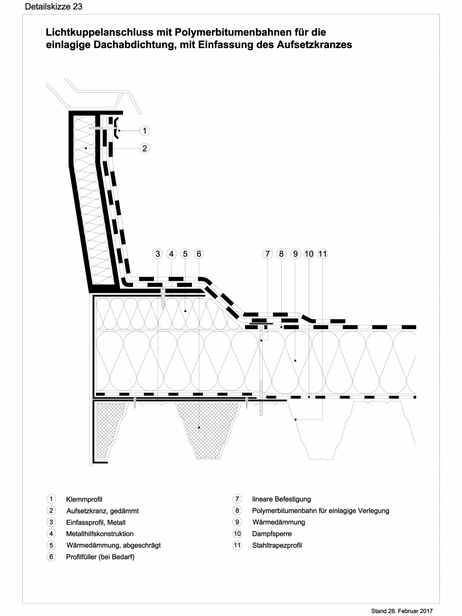 Pagina 1-CAD-DXF Reguli tehnice - ABC membrane bituminoase - TR_2017_ DS23 BAUDER Detaliu de montaj 