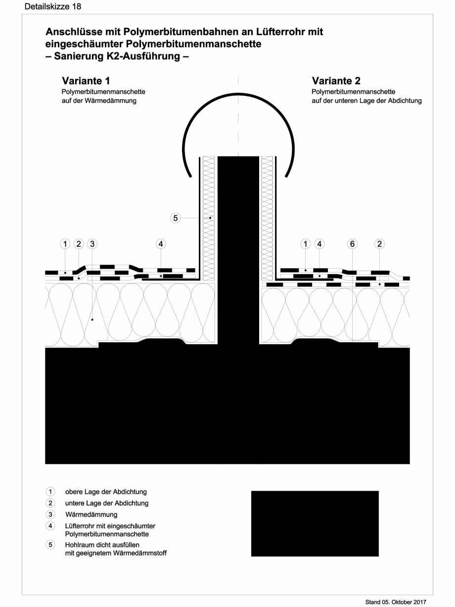 Pagina 1-CAD-DXF Reguli tehnice - ABC membrane bituminoase - TR_2017_ DS18 BAUDER Detaliu de montaj 