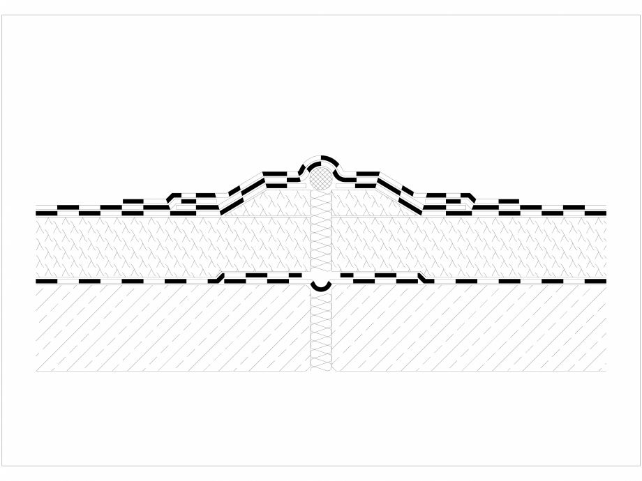 Pagina 1-CAD-DXF Bauder - Detaliu rost de dilatatie - 10_1_(1209) BAUDER Detaliu de montaj 