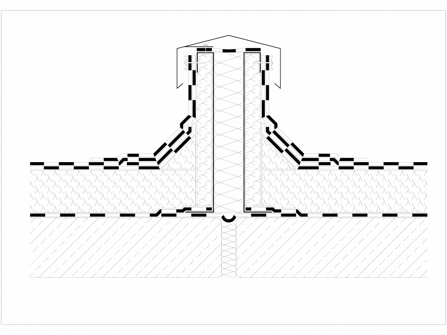 Pagina 1-CAD-DWG Bauder - Detaliu rost de dilatatie - 10_2_(1209) BAUDER Detaliu de montaj 