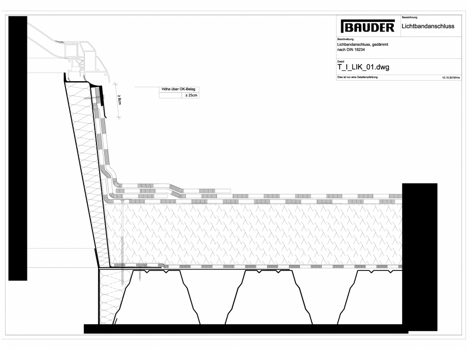 Pagina 1-CAD-DXF Bauder - Detaliu luminator - T_I_LIK_01 BAUDER Detaliu de montaj 