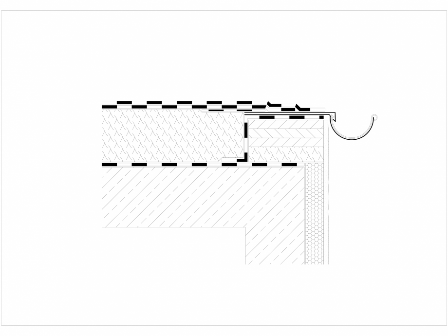Pagina 1-CAD-DXF Bauder - Detaliu evacuarea apei - 8_1_1_(1209) BAUDER Detaliu de montaj 