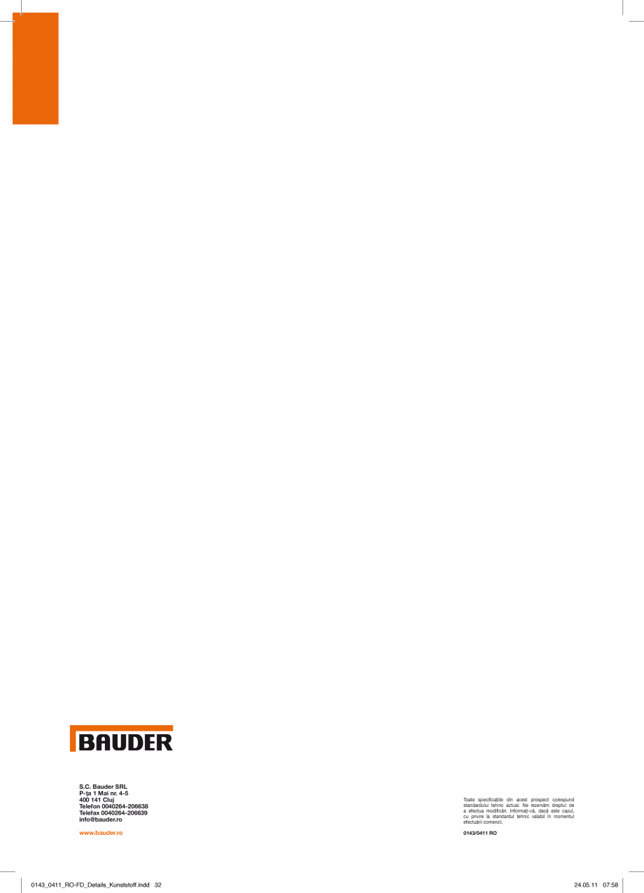 Pagina 32-CAD-PDF Detalii de constructie-mebrane din material plastic BAUDER Detaliu de montaj 