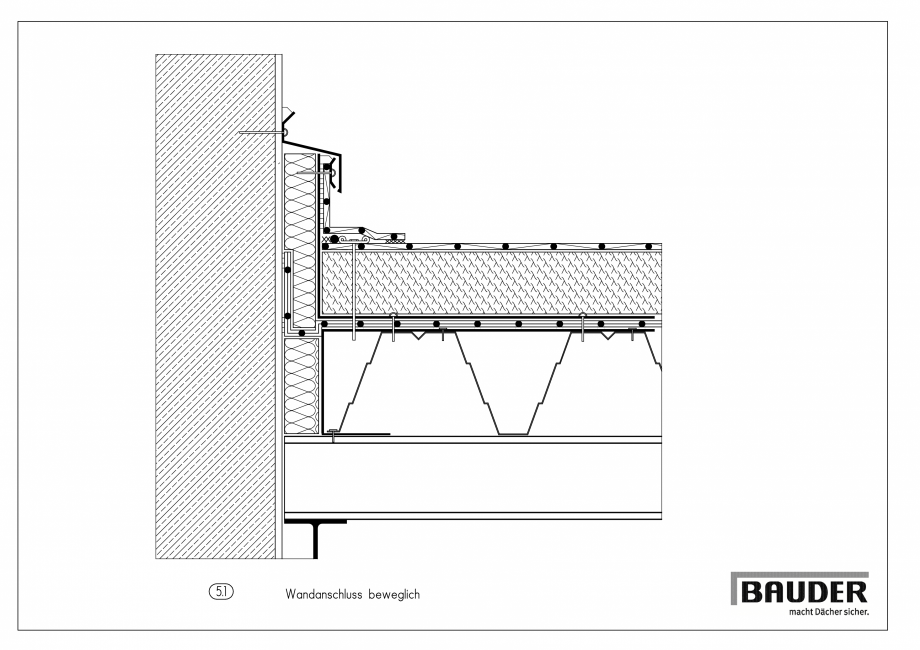 Pagina 1-CAD-PDF Bauder - Detaliu - Rost de dilatatie - 5_1_(1213) BAUDER Detaliu de montaj 