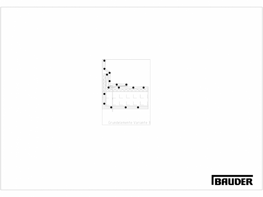 Pagina 1-CAD-DXF Bauder - Detaliu - Recomandare elemente de baza - 2_3_(0711) BAUDER Detaliu de montaj 