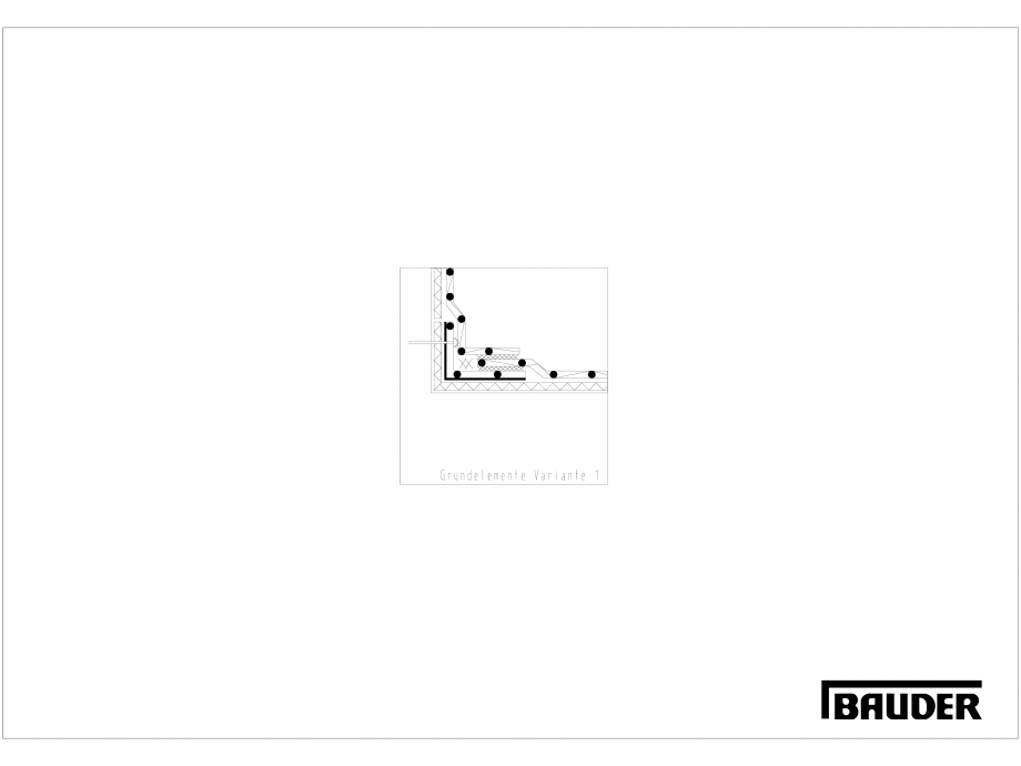 Pagina 1 - CAD-DXF Bauder - Detaliu - Recomandare elemente de baza - 2_1_(0811) BAUDER Detaliu de...