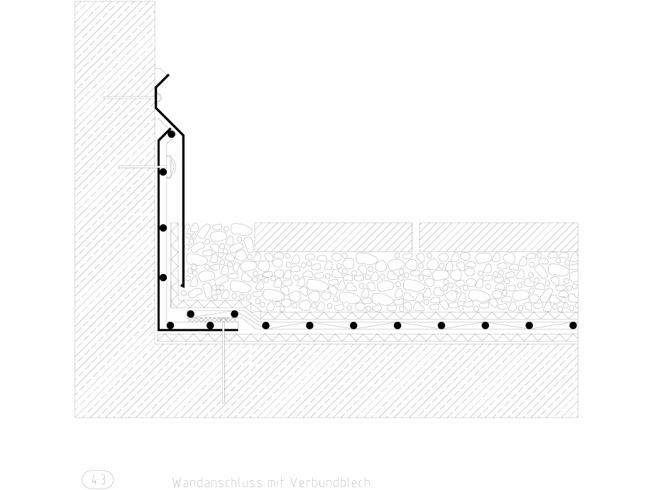 Pagina 1-CAD-DXF Bauder - Detaliu - Jonctiune perete - 4_3_(0907) BAUDER Detaliu de montaj 