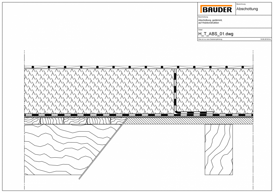 Pagina 1-CAD-PDF Bauder - Detaliu izolatie - H_T_ABS_01 BAUDER Detaliu de montaj 