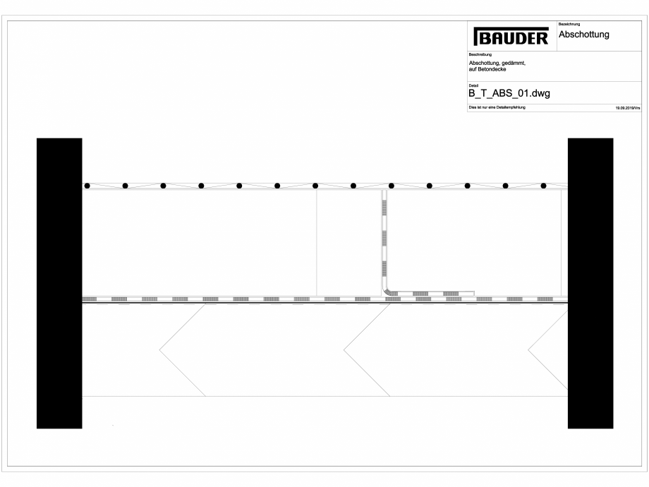 Pagina 1-CAD-DXF Bauder - Detaliu izolatie - B_T_ABS_01 BAUDER Detaliu de montaj 