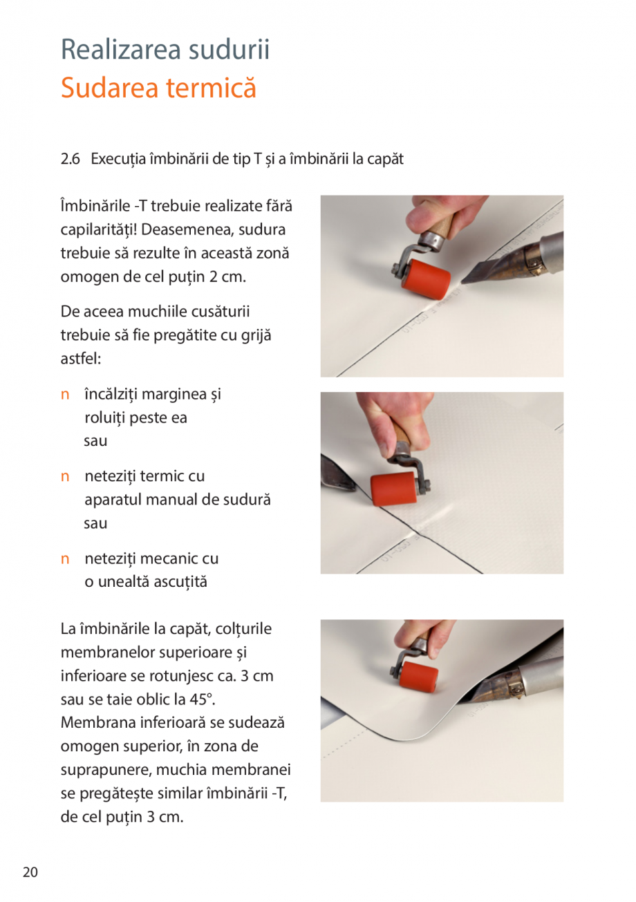 Pagina 20-Instructiuni de montaj FPO BAUDER THERMOPLAN, THERMOFIN Instructiuni montaj, utilizare Romana...