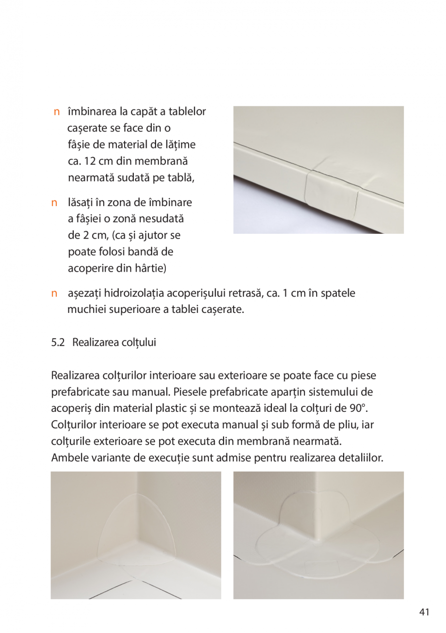 Pagina 41-Instructiuni de montaj FPO BAUDER THERMOPLAN, THERMOFIN Instructiuni montaj, utilizare Romana abla...