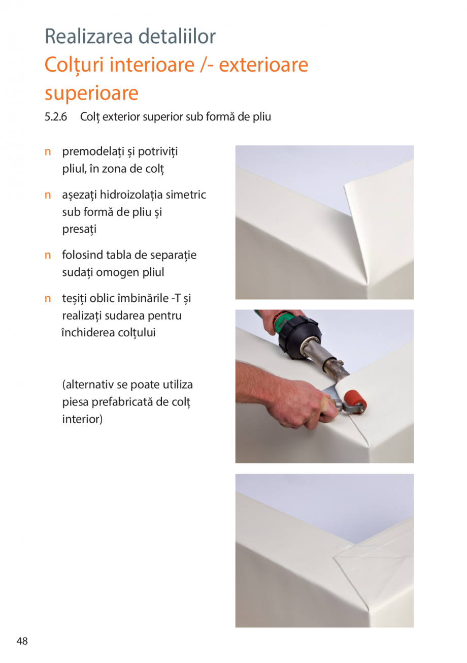 Pagina 48-Instructiuni de montaj FPO BAUDER THERMOPLAN, THERMOFIN Instructiuni montaj, utilizare Romana ...