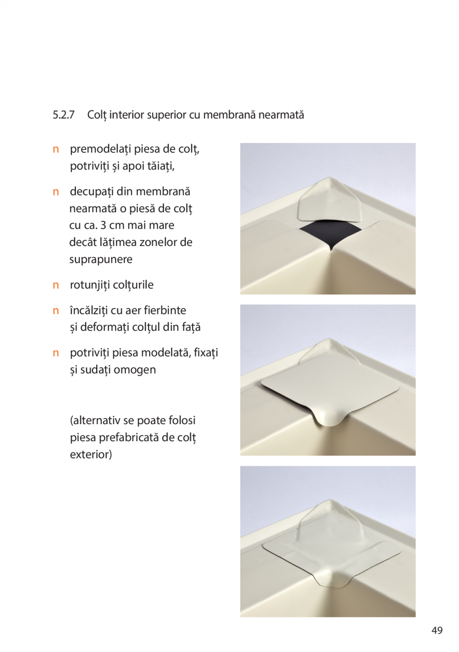 Pagina 49-Instructiuni de montaj FPO BAUDER THERMOPLAN, THERMOFIN Instructiuni montaj, utilizare Romana e...