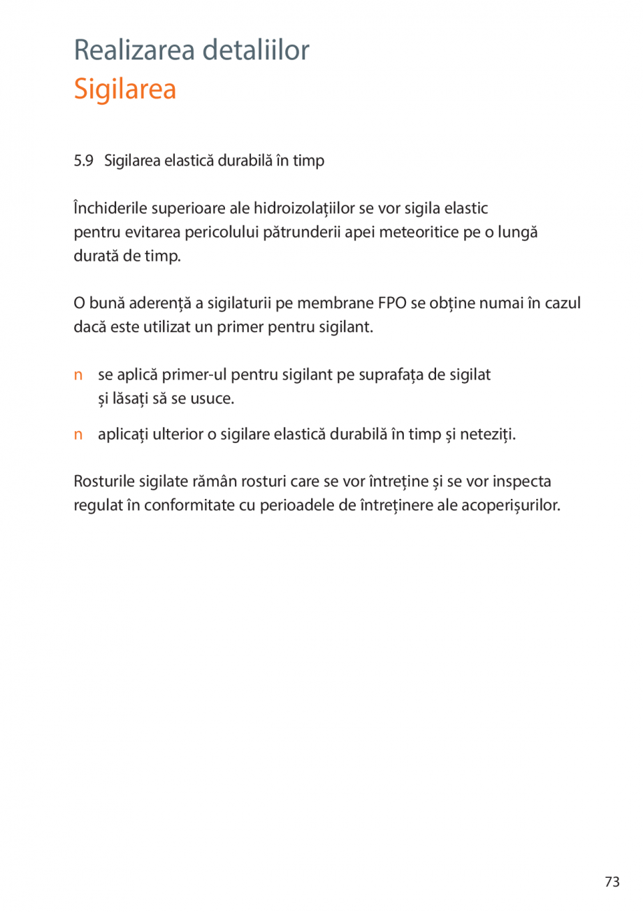 Pagina 73-Instructiuni de montaj FPO BAUDER THERMOPLAN, THERMOFIN Instructiuni montaj, utilizare Romana 