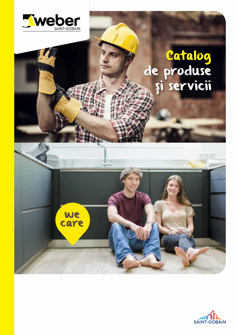 Pagina 1-Catalog de produse si servicii  Saint- Gobain Weber 2020  Catalog, brosura Romana Catalog
de produse...