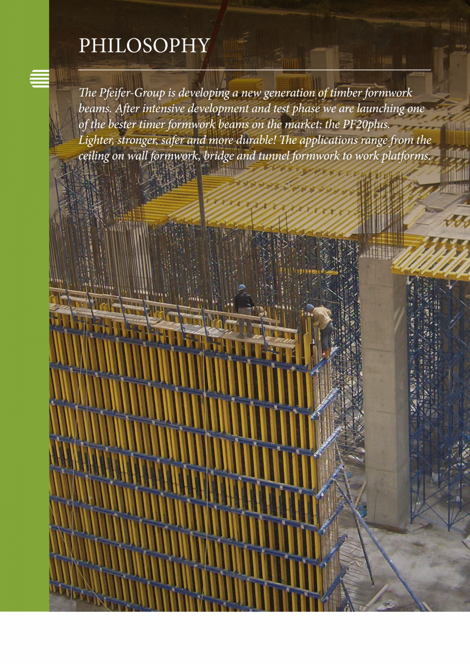 Pagina 3-Catalog grinzi de cofrare Pfeifer WELDE  H20 Fisa tehnica to secure the protective cap
good...