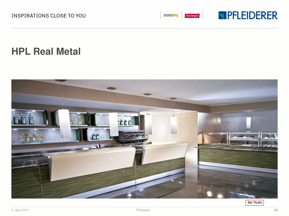 Pagina 8-Placi HPL pentru aplicatii interioare WELDE Catalog, brosura Romana 