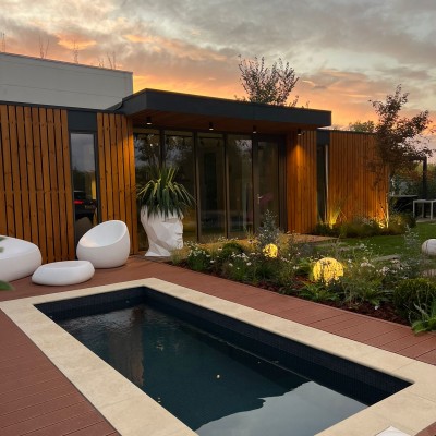 KASTA METAL Proiect showroom - El Jardin de Daniel - Piscine modulare rezidentiale din panouri de