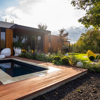 KASTA METAL Proiect showroom - El Jardin de Daniel - Piscine modulare rezidentiale din panouri de