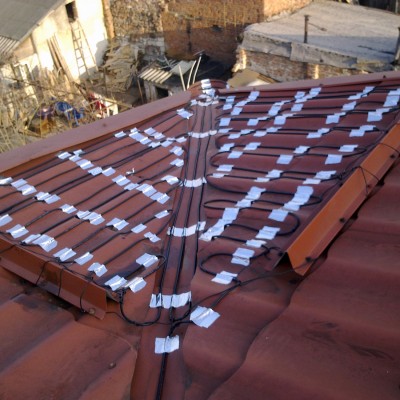 I-WARM Degivrare acoperis si palnie burlan - Cabluri electrice pentru degivrare acoperisuri, alei exterioare, trepte I-WARM