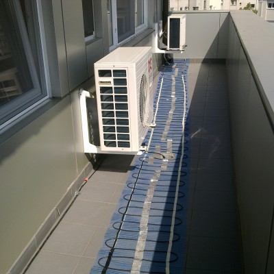I-WARM Degivrare terasa - covorase degivrare - Cabluri electrice pentru degivrare acoperisuri, alei exterioare, trepte I-WARM