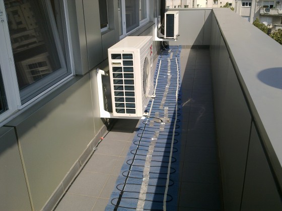 I-WARM Degivrare terasa - covorase degivrare - Cabluri electrice pentru degivrare acoperisuri, alei exterioare, trepte I-WARM