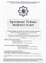 Agrement tehnic AT 001SB-02/1176-2025 usi Bencomp