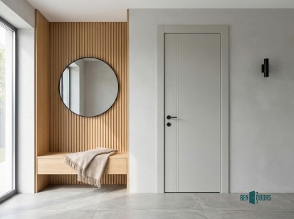 Model usa atena BENCOMP (2) Atena Usa de interior din WPC-PVC