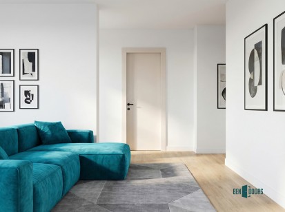 Model atena usi de interio Bendoors BENCOMP (2) Atena Usa de interior din WPC-PVC