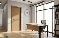 Usi din WPC pentru interior cu rezistenta la umiditate BENDOORS