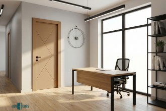 Usi din WPC pentru interior cu rezistenta la umiditate BENDOORS