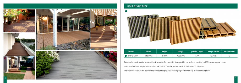 Pagina 5-Mobilier urban si de gradina din lemn compozit WPC BENCOMP Catalog, brosura Engleza 
Ÿ
Ÿ

Ÿ

Ÿ
...